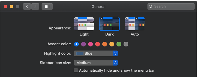 MacOS的使用者還能透過黑暗模式的切換，讓Photoshop也變成相同的風格